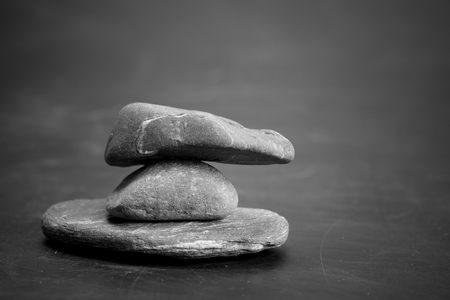 macro stones scene, zen like conceptsの写真素材