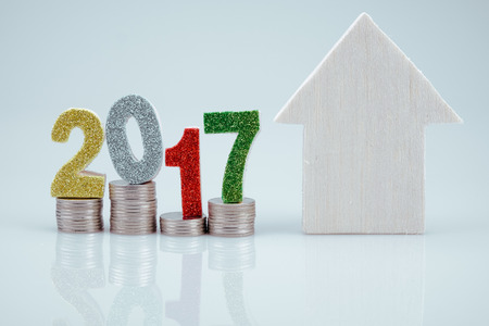 business finance. save money for investment concept 2017 and money