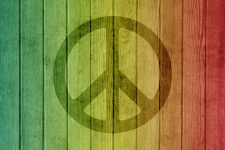 grunge background reggae colors green, yellow, redの写真素材