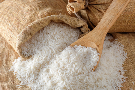 Rice, the staple food of Asiansの写真素材