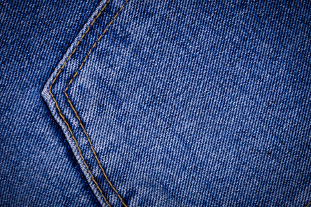 Texture of blue jeans backgroundの写真素材