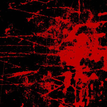 Grunge style Halloween background with blood splatsのイラスト素材