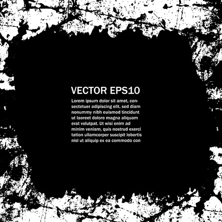 Abstract grunge painted scratched texture.   vector illustrationのイラスト素材