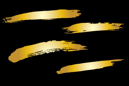 Abstract grunge  brush strokes with rough edges texture.のイラスト素材