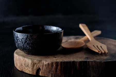 Ceramic cup molded from clay and burned with heat.の写真素材