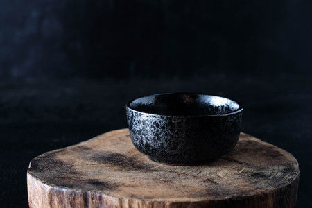 Ceramic cup molded from clay and burned with heat.の写真素材