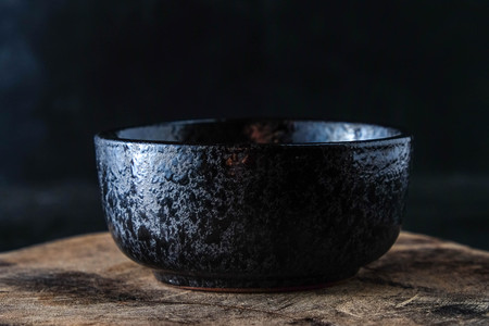 Ceramic cup molded from clay and burned with heat.の写真素材