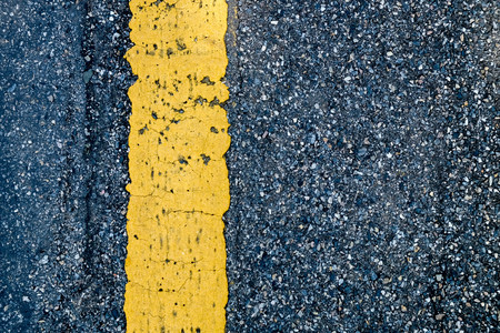 background texture line on asphalt roadの写真素材