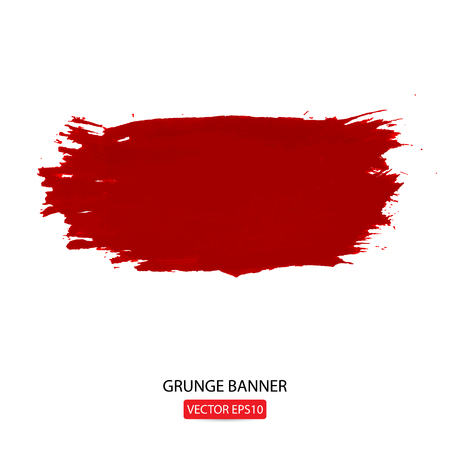 hand drawn painted scratched vector Illustrations template of grunge banners abstract background brush texture for promotion sale. isolated on white backgroundのイラスト素材