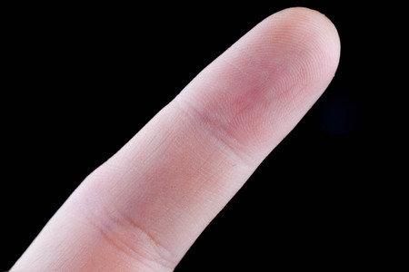 hand pointing on object with forefinger hand pointing on object with forefinger