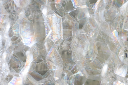 Abstract background white soapy foam texture. Shampoo foam with bubblesの写真素材