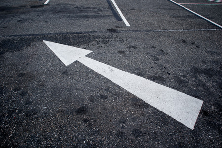 abstract background address road with arrow and symbols