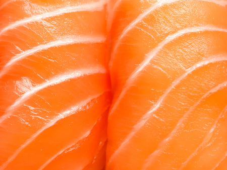 japanese food salmon and tuna sushi deliciousの写真素材