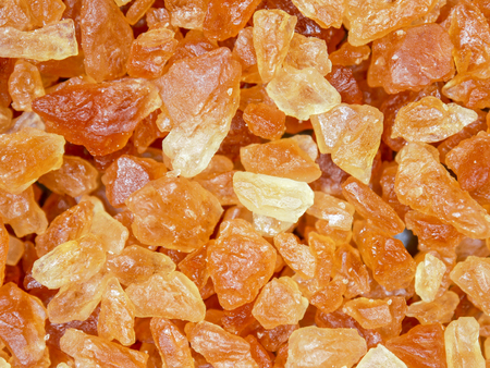 sweet brown rock sugar food texture background