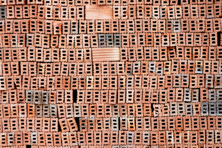 Grunge brick wall background texturesの写真素材