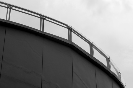 Abstract background architecture lines. modern architecture detailの写真素材