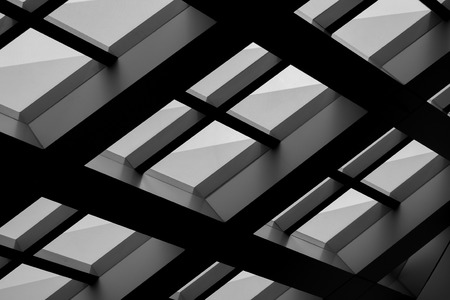 Abstract background architecture lines. modern architecture detailの写真素材