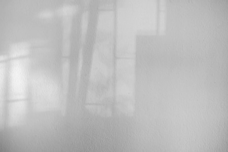 abstract blackboard texture White empty wall with window shadow , perspective