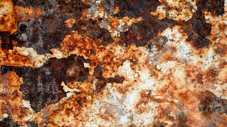 grunge rusty metal texture background for interior exterior decoration and industrial construction...