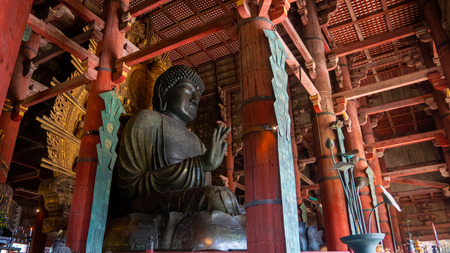 Todaiji Temple is a Buddhist temple complex, located in the city of Nara, Japanのeditorial素材