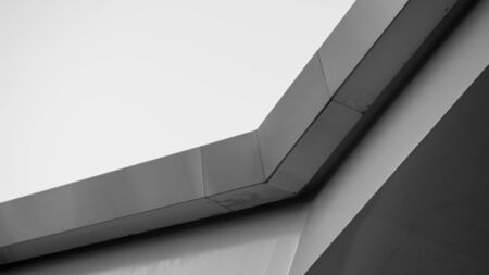 Abstract background architecture lines. modern architecture detailの写真素材