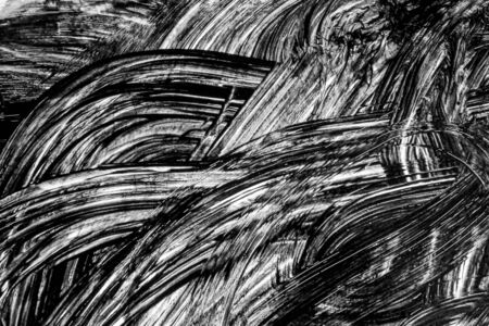 grunge abstract background brush strokes hand paintedの写真素材