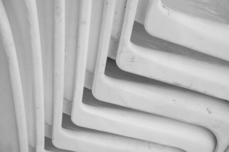 Abstract background architecture lines. modern architecture detailの写真素材