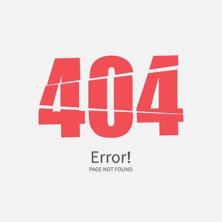 404 error page not found, lost, sorry, network, erro concept, vector illustration designのイラスト素材