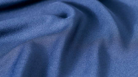 blue fabric cloth background texture