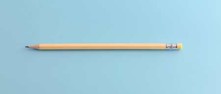 Concept of education , pencil on tableの写真素材