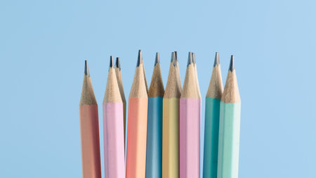 Concept of education , pencil on table