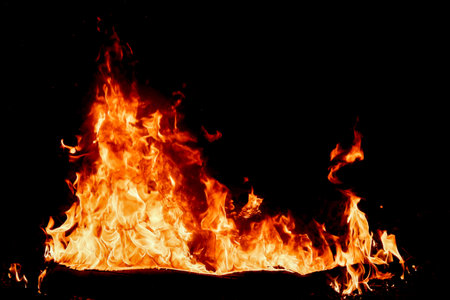 blaze fire flame texture backgroundの写真素材