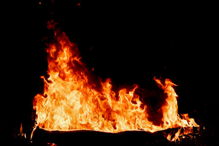 blaze fire flame texture backgroundの写真素材