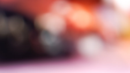 Bokeh blurred background with lights and shadows. Artistic style blurred city abstract texture...