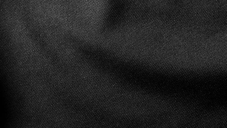 black fabric cloth background textureの写真素材