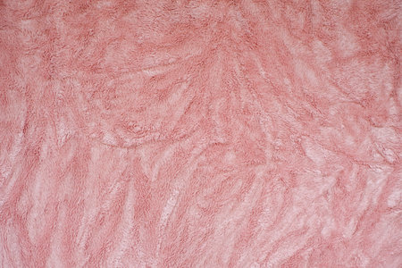 Fabric background, pink fur, texture material