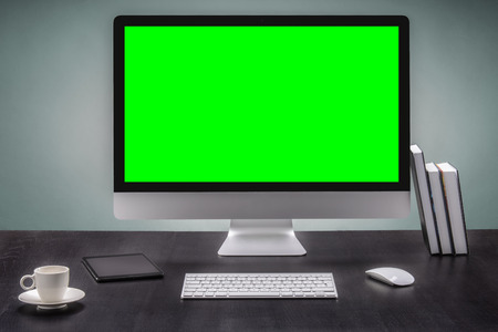 Computer desktopの写真素材