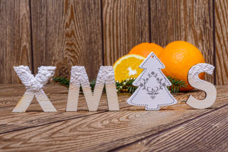 Merry Christmas beauty interior decorationの写真素材