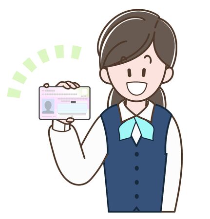 社員証の写真 イラスト素材一覧 6 271件 ストックフォトのamanaimages Plus