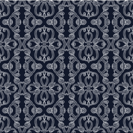 seamless in baroque and rococo styleのイラスト素材