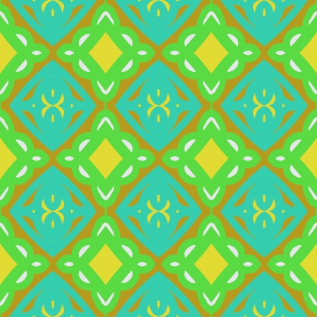 Pattern with bold stylized Indian motifsのイラスト素材