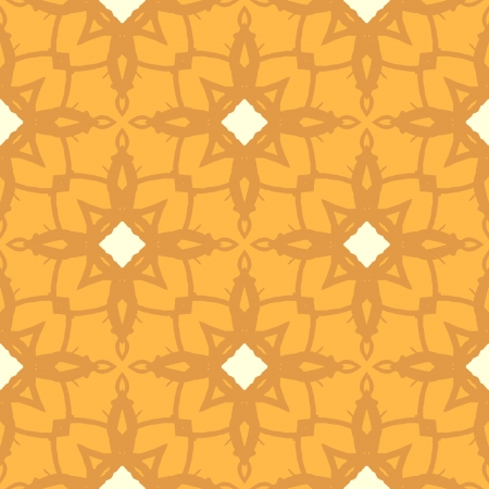 Floral ornamented pattern with geometric motifsのイラスト素材