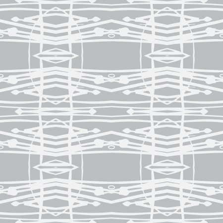 Geometric pattern with Scandinavian ethnic motifsのイラスト素材