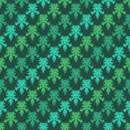 Simple, elegant block printed vector patternのイラスト素材