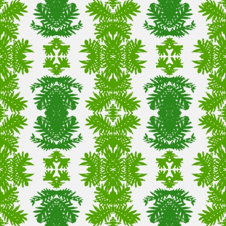 Simple, elegant block printed vector patternのイラスト素材
