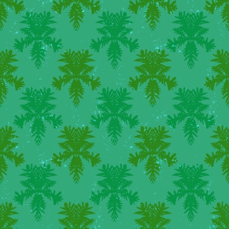 Simple, elegant block printed vector patternのイラスト素材