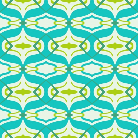 Vector Arabic pattern in bright vibrant colorsのイラスト素材