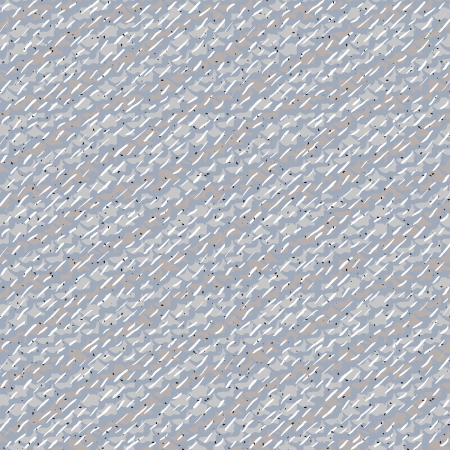 Small ditsy vector pattern with scattered dots and random shapes in grey color. のイラスト素材