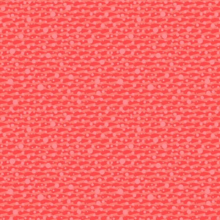 Small ditsy pattern with oval dots placed in rows in coral red color. Seamless vector texture for web, print, wedding invitation background, textile, fabric, spring summer fashion, wallpaper, decorのイラスト素材