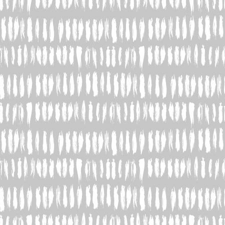 Hand drawn striped seamless pattern with short vertical brushstrokes in light grey color. Texture for print, wallpaper, home decor, spring summer fashion fabric, textile, invitation background, paperのイラスト素材